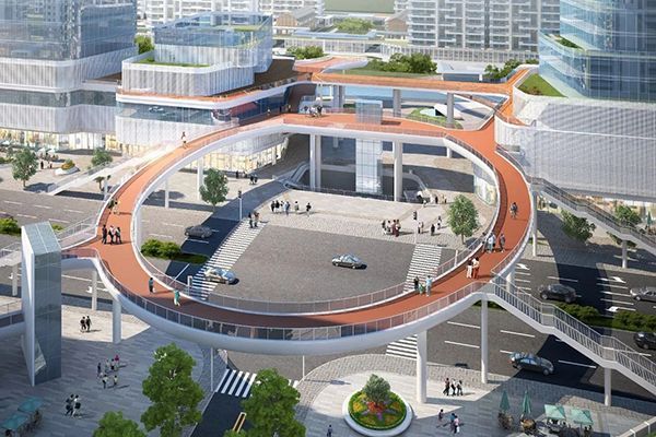 顺遂交付丨赋能都会交通，闹市添“清静空中通道”