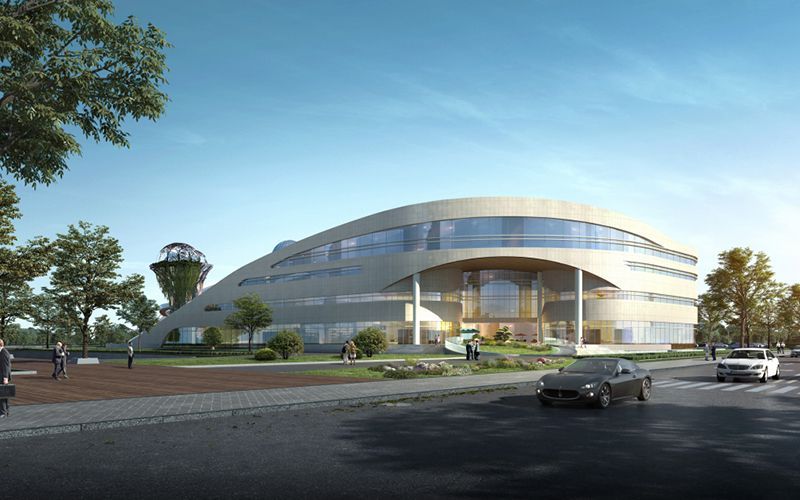 苍南绿能小镇都会客厅项目